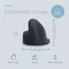 Rato ergonómico R-Go Tools R-Go HE Break com software Break, médio (tamanho de mão 165-185 mm), destro, com fios, preto