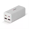 Carregador Lindy 100W 4 portas USB Type-A e C GaN interior AC Universal