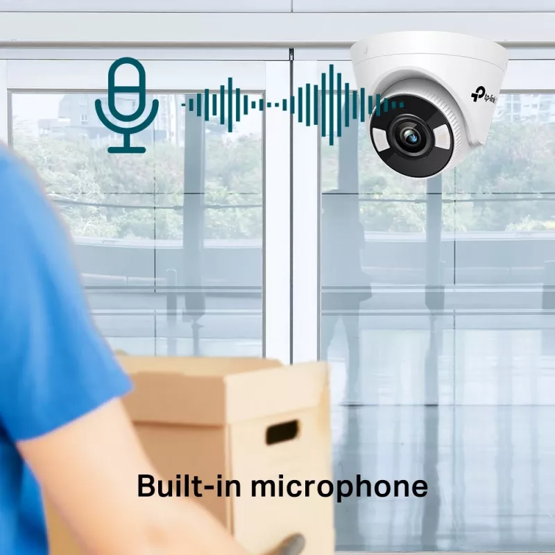 Câmara de vigilância IP dome TP-Link VIGI C430 interior e exterior 2304 x 1296 píxeis montagem no teto