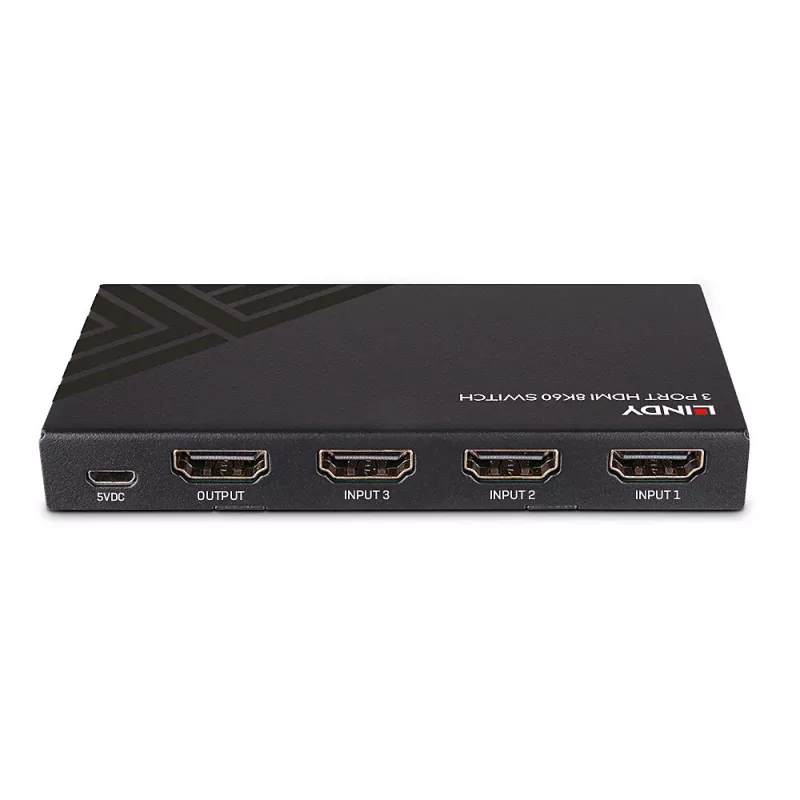 Lindy 38369 comutador HDMI de 3 portas 8K60
