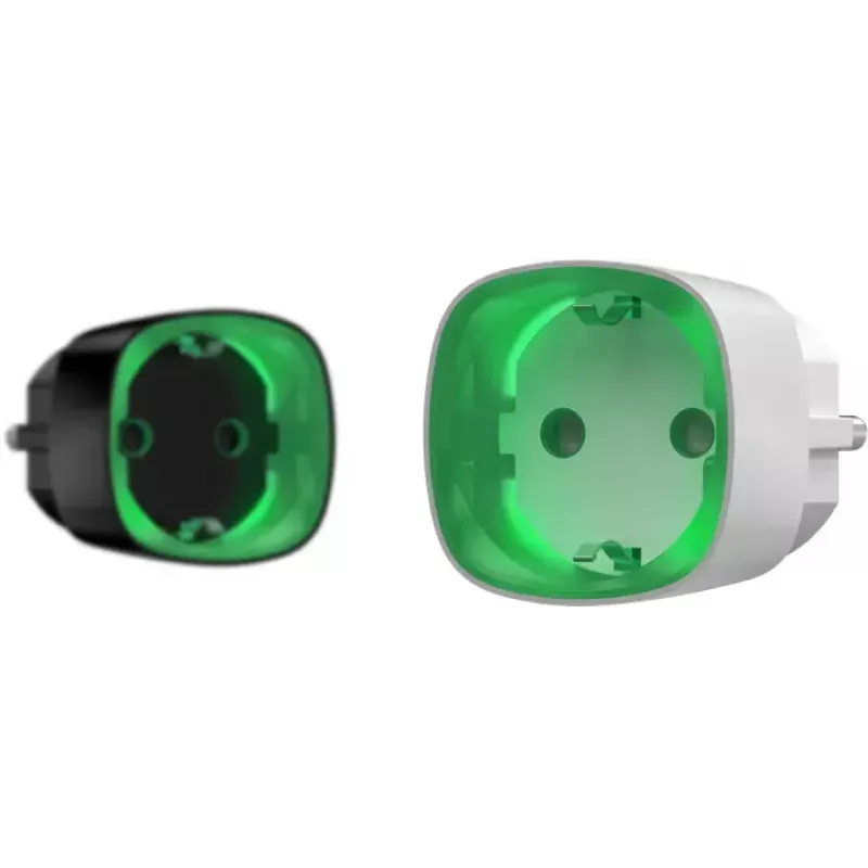 Ajax Socket 38210 tomada inteligente para Ajax Hub/Hub 2/Hub Plus/Hub Hybrid, preta