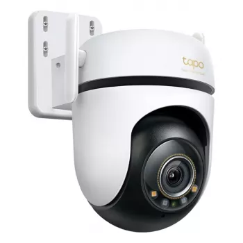 Câmara de segurança Wi-Fi exterior com rotação/inclinação TP-Link ESPEC: 3K 5MP (2880x1620), 2,4 GHz, 2 × antenas externas, 1 × porta Ethernet, horizontal 360°