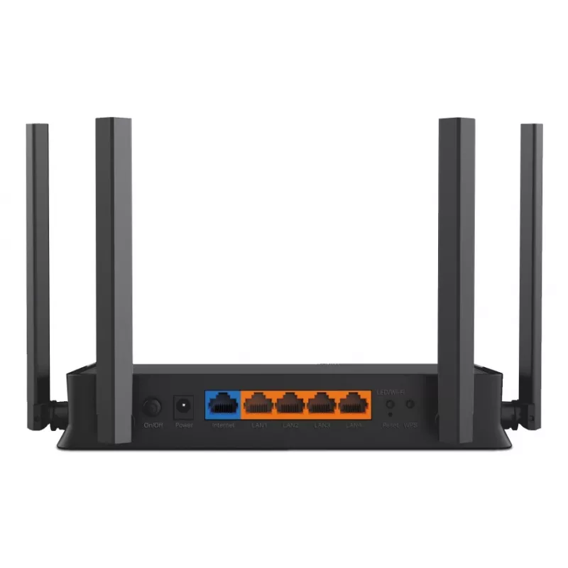 Router Wi-Fi TP-Link Archer BE220 Gigabit Ethernet dual band (2,4 GHz / 5 GHz) preto