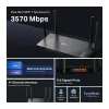 Router Wi-Fi TP-Link Archer BE220 Gigabit Ethernet dual band (2,4 GHz / 5 GHz) preto