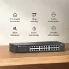 Switch de rede TP-Link LS1024G não gerido Gigabit Ethernet (10/100/1000) preto