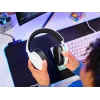 Headset Trust GXT 491W FAYZO com fios e sem fios, arco de cabeça, gaming, USB Type-C, Bluetooth, preto, branco