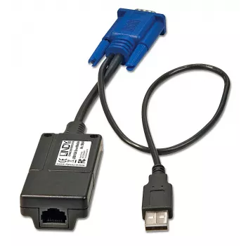 Módulo de acesso a computador Lindy CAT-32 IP, USB e VGA