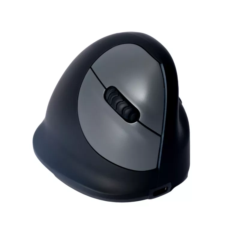 Rato ergonómico R-Go Tools R-Go HE Break com software de pausas, grande (tamanho de mão ≥ 185 mm), para destros, Bluetooth, preto