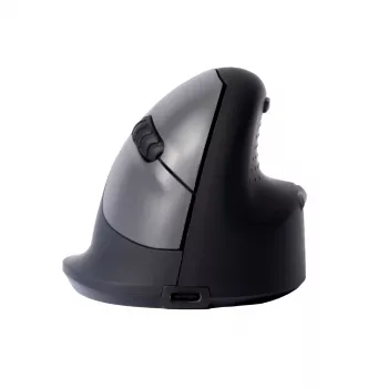 Rato ergonómico R-Go Tools R-Go HE Break com software de pausas, médio (tamanho de mão 165-185 mm), para destros, Bluetooth, preto