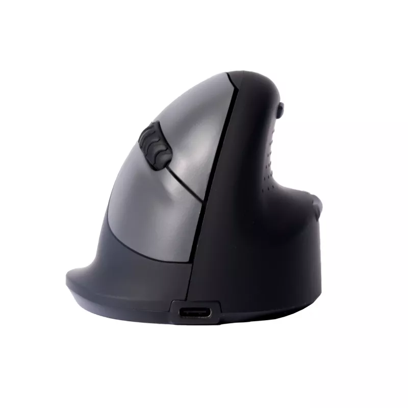 Rato ergonómico R-Go Tools R-Go HE Break com software de pausas, médio (tamanho de mão 165-185 mm), para destros, Bluetooth, preto