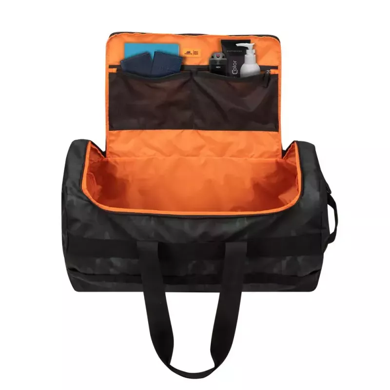 Saco de viagem Rivacase Sherwood 60 L poliéster poliuretano azul-marinho