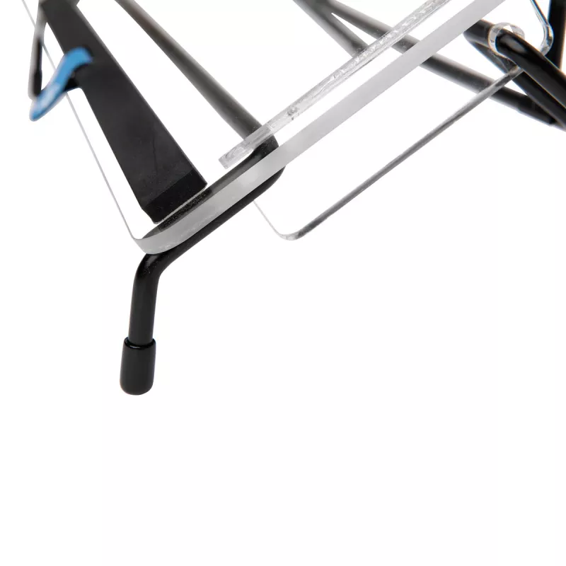 Suporte de documentos R-Go Tools R-Go Flex Read, ergonómico, com apoio de pulso em espuma macia, acrílico transparente