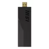 Pen USB MSI BE6500 WiFi7 USB 3.2 Gen 1 Dongle preto