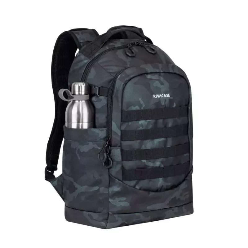 Mochila Rivacase Sherwood Camouflage poliéster 320x220x480mm