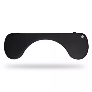 Apoio de braços R-Go Tools R-Go, ergonómico, simétrico, com recorte abdominal, espuma macia, preto