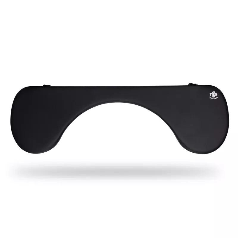 Apoio de braços R-Go Tools R-Go, ergonómico, simétrico, com recorte abdominal, espuma macia, preto