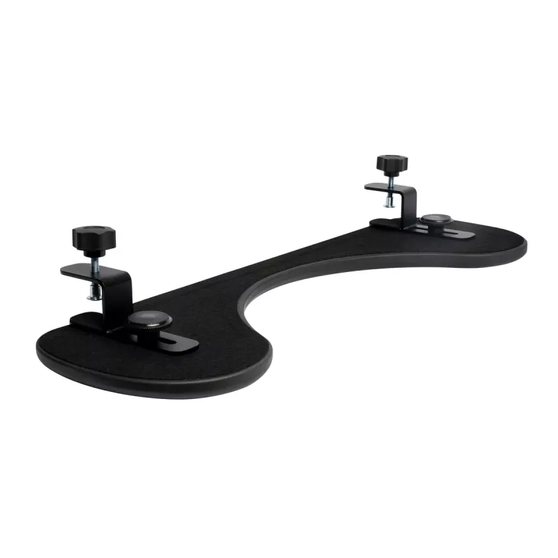 Apoio de braços R-Go Tools R-Go, ergonómico, simétrico, com recorte abdominal, espuma macia, preto