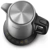 Chaleira elétrica Philips HD9359/90 1,7 L, 2200 W, corpo em aço inoxidável, preto metálico