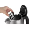 Chaleira elétrica Philips HD9359/90 1,7 L, 2200 W, corpo em aço inoxidável, preto metálico
