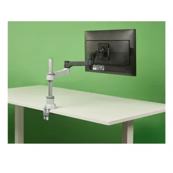Braço de monitor R-Go Tools R-Go Zepher Single, totalmente ajustável, capacidade de carga 0–8 kg, 100 % circular, preto