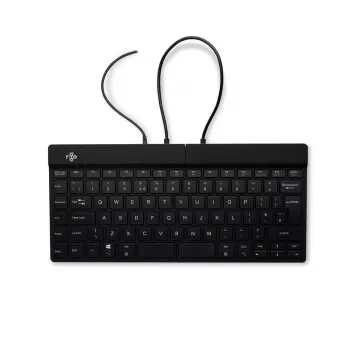 Teclado ergonómico R-Go Tools R-Go Split Break v2 com software Break, teclado dividido ergonómico, QWERTY (UK), com fios, preto