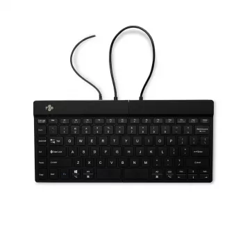 Teclado ergonómico R-Go Tools R-Go Split Break v2 com software Break, teclado dividido ergonómico, QWERTY (US), com fios, preto