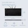 Teclado ergonómico R-Go Tools R-Go Split Break v2 com software Break, teclado dividido ergonómico, QWERTY (US), com fios, preto