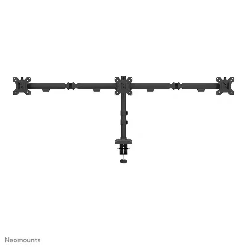 Braço de monitor para secretária Neomounts DS60-600BL3 fixação por grampo/passagem pela secretária 10–27