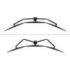 Braço de monitor para secretária Neomounts DS60-600BL3 fixação por grampo/passagem pela secretária 10–27