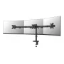 Braço de monitor para secretária Neomounts DS60-600BL3 fixação por grampo/passagem pela secretária 10–27