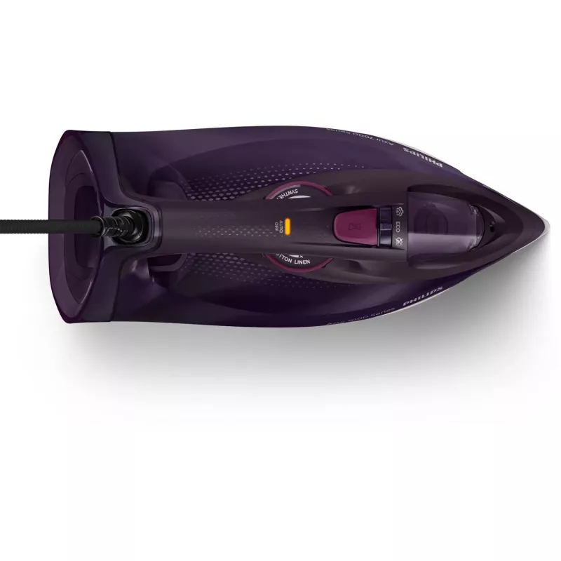 Ferro de engomar Philips 7000 Series DST7061/30 ferro a vapor base SteamGlide Elite 3000 W lilás