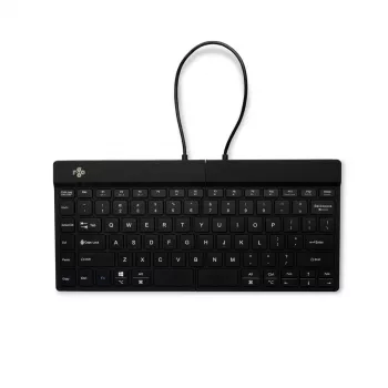 Teclado ergonómico R-Go Tools R-Go Split Break com software de pausas, teclado dividido ergonómico, QWERTY (US), Bluetooth, preto