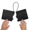 Teclado ergonómico R-Go Tools R-Go Split Break com software de pausas, teclado dividido ergonómico, QWERTY (US), Bluetooth, preto