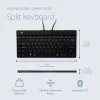 Teclado ergonómico R-Go Tools R-Go Split Break com software de pausas, teclado dividido ergonómico, QWERTY (US), Bluetooth, preto