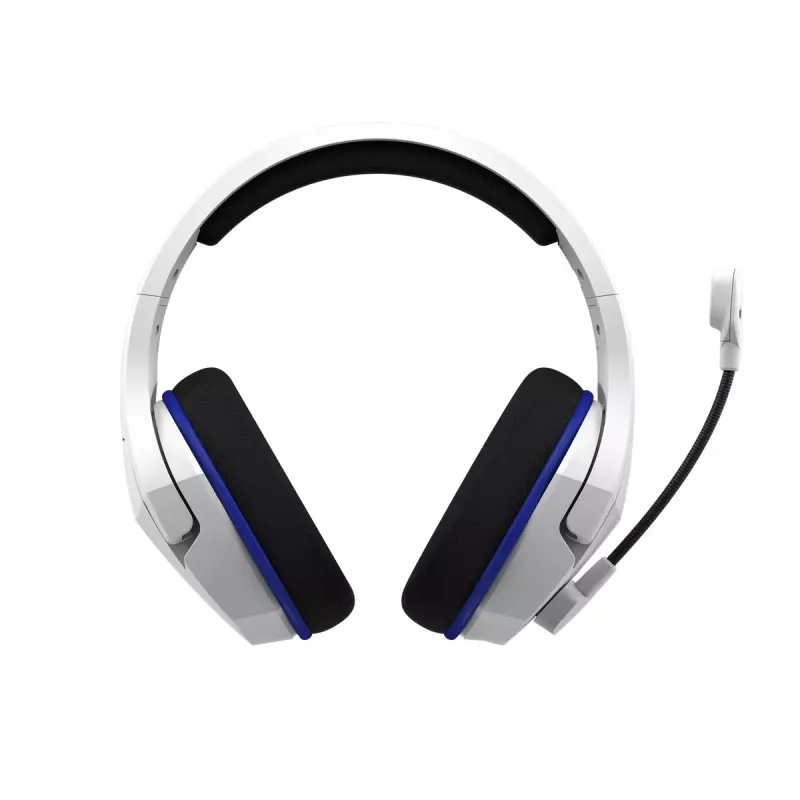 HyperX Cloud Stinger Core – Headset de gaming sem fios (branco-azul) – PS5-PS4