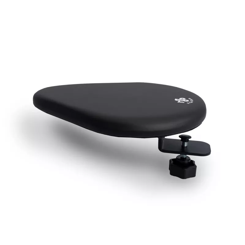 Apoio de braços R-Go Tools R-Go split, apoio de braços ergonómico em duas partes, ajustável, simétrico, com espuma macia, preto