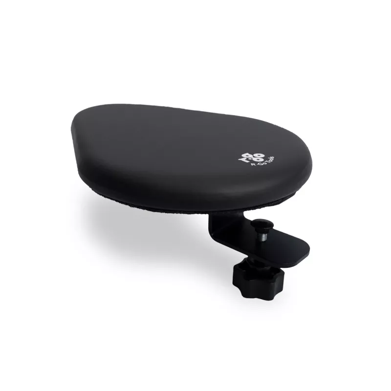 Apoio de braços R-Go Tools R-Go split, apoio de braços ergonómico em duas partes, ajustável, simétrico, com espuma macia, preto