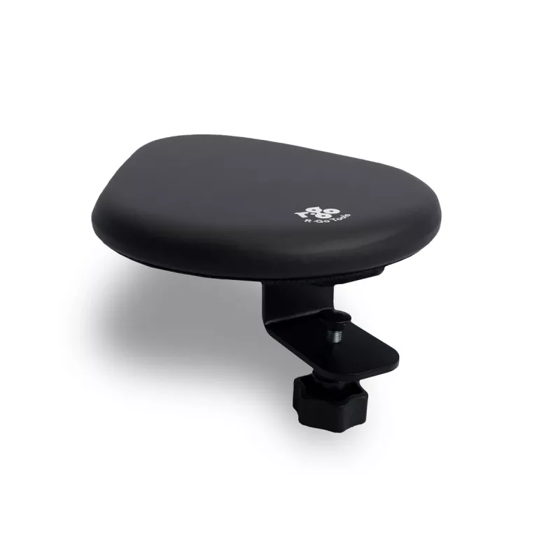 Apoio de braços R-Go Tools R-Go split, apoio de braços ergonómico em duas partes, ajustável, simétrico, com espuma macia, preto