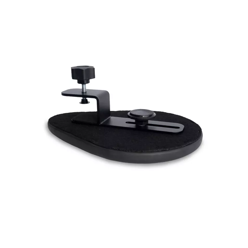 Apoio de braços R-Go Tools R-Go split, apoio de braços ergonómico em duas partes, ajustável, simétrico, com espuma macia, preto