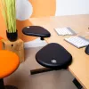 Apoio de braços R-Go Tools R-Go split, apoio de braços ergonómico em duas partes, ajustável, simétrico, com espuma macia, preto