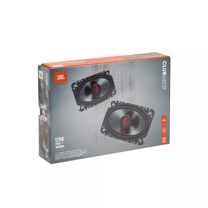 Altifalante para automóvel JBL Club 6422F 2 vias 120 W 3 Ω 152 mm 100 mm