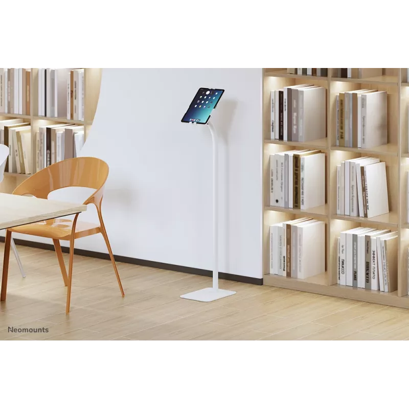 Suporte de chão para tablet Neomounts FL15-625WH1 branco suporte passivo interior