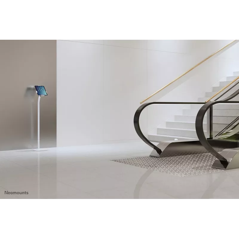 Suporte de chão para tablet Neomounts FL15-625WH1 branco suporte passivo interior