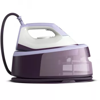Philips série 3000 PSG3000/30 central de engomar a vapor 2400 W 1,4 L base cerâmica roxo, branco