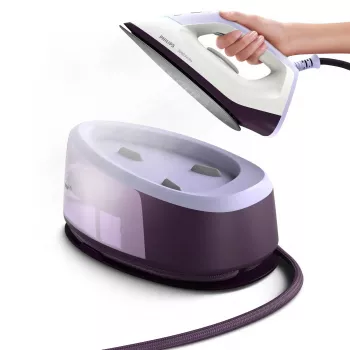 Philips série 3000 PSG3000/30 central de engomar a vapor 2400 W 1,4 L base cerâmica roxo, branco