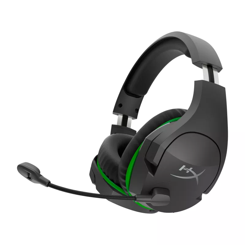 HyperX CloudX Stinger Core – Auscultador de gaming sem fios (preto-verde) – Xbox