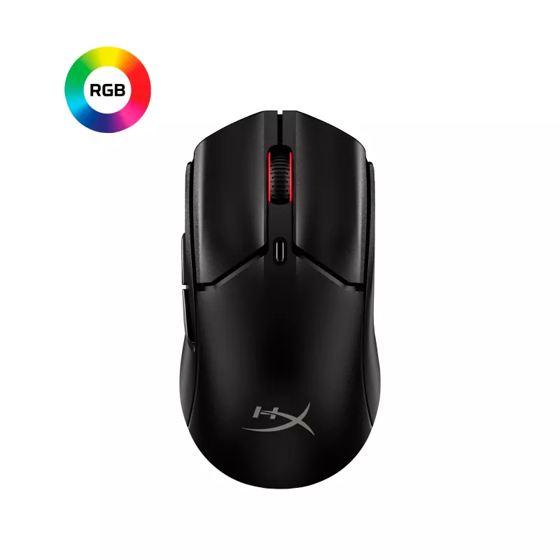 Rato gaming sem fios HyperX Pulsefire Haste 2 Mini, preto