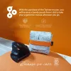 Rato ergonómico R-Go Tools R-Go Twister, com software de pausas, rato ambidextro para ambas as mãos, dobrável, Bluetooth e com fios