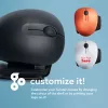 Rato ergonómico R-Go Tools R-Go Twister, com software de pausas, rato ambidextro para ambas as mãos, dobrável, Bluetooth e com fios