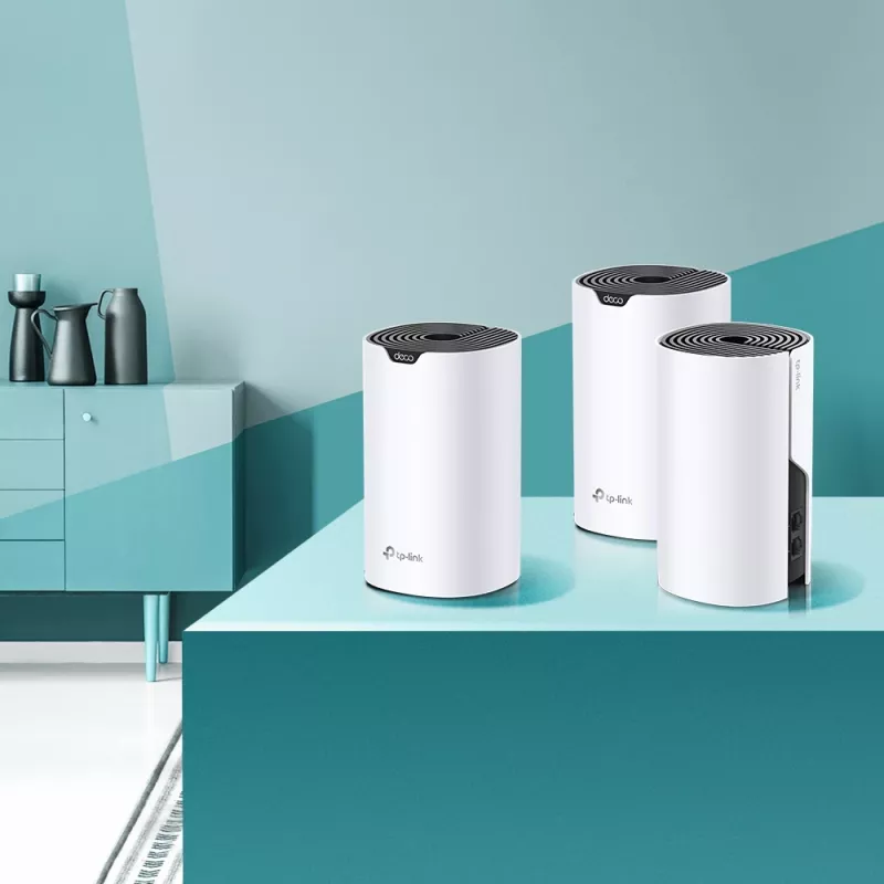 Sistema de Wi-Fi Mesh para toda a casa TP-Link AC1200, pack de 3